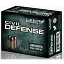 Liberty Civil Defense Handgun Ammunition .380 Auto 50 gr SCHP 1500 fps 20/ct - Liberty-Ammunition