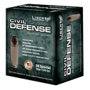 Liberty Civil Defense Handgun Ammunition .38 Spl 50 gr SCHP 1500 fps 20/ct - Liberty-Ammunition