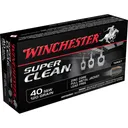 Winchester Super Clean NT Handgun Ammunition .40 S&W 120 gr. JSP 1250 fps 50/ct - Winchester