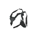 Uncle Mike's Plain Black Nylon Shoulder Holster 8716 AM#16 - Uncle-Mike-S