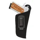 Bulldog Deluxe IWB Holster with Polymer Clip for Compact Autos with 2.5-3.75" Barrels Glock 19 Black RH - Bulldog