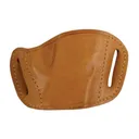 Bulldog Molded Leather Belt Slide Holster for Most Medium Frame Autos Tan RH - Bulldog Cases