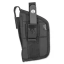 Bulldog Extreme Handgun Holster with Belt Loop and Clip for Compact Autos with 2.5-3.75" Barrels with Laser or Light Black Ambi - Bulldog Cases