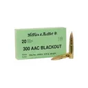 Sellier-Bellot Subsonic Rifle Ammunition .300  Blackout 200 gr FMJ 1060 fps 20/ct - Sellier-Bellot
