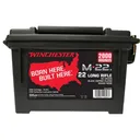 Winchester M-22 Rimfire Rifle Ammunition .22 LR 40 gr. CPRN 1255 fps 2000/ct - Winchester