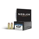 Nosler ASP Suppressor Ready Handgun Ammunition 9mm Luger 147gr JHP 950 fps 20/ct - Nosler