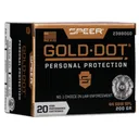 Speer Gold Dot Handgun Ammunition .44 SPL 200 gr HP 875 fps 20/ct - Speer