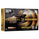 Federal Classic Hunter Berger Hybrid Rifle Ammunition .308 Win 168 gr BTHP 2800 fps 20/ct - Federal