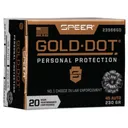Speer Gold Dot Handgun Ammunition .45 ACP 230 gr HP 890 fps 20/ct - Speer