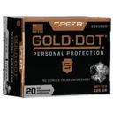 Speer Gold Dot Handgun Ammunition .357 Sig 125 gr HP 1350 fps 20/ct - Speer