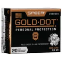 Speer Gold Dot Handgun Ammunition .380 ACP 90 gr HP 1040 fps 20/ct - Speer