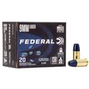 Federal Syntech Defense Handgun Ammunition 9mm Luger 138 gr SJHP 1050 fps 20/ct - Federal Ammo