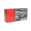 Aguila Handgun Ammunition .357 Mag 158 gr SJSP 1545 fps 50/ct - Aguila
