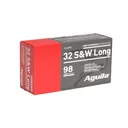 Aguila Handgun Ammunition .32 S&W Long 98 gr LRN 705 fps 50/ct - Aguila