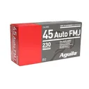 Aguila Handgun Ammunition .45 Auto 230 gr FMJ 830 fps 50/ct - Aguila