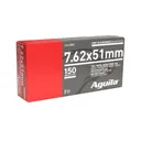 Aguila Rifle Ammunition 7.62X51 NATO 150 gr FMJBT 2750 fps 20/ct - Aguila