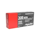 Aguila Rifle Ammunition .308 Win 150 gr FMJBT 2760 fps 20/ct - Aguila
