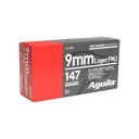 Aguila Handgun Ammunition 9mm Luger 147 gr FMJFP 950 fps 50/ct - Aguila