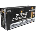 Fiocchi Handgun Ammunition 10mm Auto 180gr JHP 1250 fps 50/ct - Fiocchi