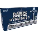 Fiocchi Handgun Ammunition 10mm Auto 180gr FMJTC 1250 fps 50/ct - Fiocchi