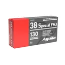 Aguila Handgun Ammunition .38 Spl 130 gr FMJ 950 fps 50/ct - Aguila