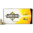 Armscor Handgun Ammunition .40 S&W 180 gr JHP 950 fps 20/ct - Armscor