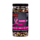 CCI High Velocity Clean-22 Ammunition Pink .22LR 40gr Poly Coated LRN  1235 fps 400/ct - CCI