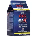 CCI Maxi Mag Rimfire Ammunition .22 WMR 40 gr. JHP 1875 fps 125/ct - Cci