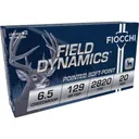 Fiocchi Shooting Dynamics Rifle Ammunition 6.5 Creedmoor 129 gr PSP 20/ct - Fiocchi