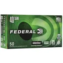 Federal Ballisticlean Frangible Handgun Ammunition .40 S&W 125gr RHT 1300 fps 50/ct - Federal Ammo