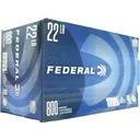 Federal Range Pack Rimfire Ammunition .22 LR 40 gr. LRN 1200 fps 800/ct - Federal