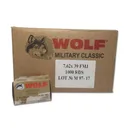 MIL.CLASSIC 7.62X39 124GR FMJ 1,000 RD Case - Wolf