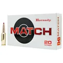 Hornady Match Rifle Ammunition 6mm ARC 108 gr ELD-M 2750 fps 20/ct - Hornady