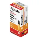 Aguila Target Competition Rimfire Ammunition .22 LR 40 gr LRN 1080 fps 50/ct - Aguila Ammo