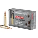 PPU Rangemaster Handgun Ammunition 5.56X45 NATO 55 gr FMJBT 3240 fps 20/ct - Ppu