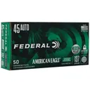 Federal American Eagle IRT Lead Free Handgun Ammunition .45 ACP 137gr FMJ 1200 fps 50/ct - Federal Ammo
