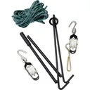 LEM Products Collapsible Gambrel with Rope Hoist - LEM