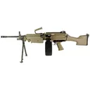 FN M249S 5.56 NATO 18.5" Barrel 30rd Mag or 200rd Belt Flat Dark Earth - FN
