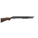 Mossberg 590 Retrograde 12 Gauge 18.5in Barrel 6 Rounds Walnut Stock Heatshield - Mossberg