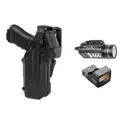 Glock 17/19 w/TLR 1 & RXS250 - LB100BKL - Blackhawk Holsters