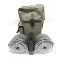 RWB Dual Drum Mag AR15 100rd ODG Clear Front Compatible with 5.56x45mm .223 Remington - Red, White & Blue, Llc