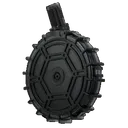 ProMag 70rd Drum Magazine 22 LR Fits Remington 597 Smoke Polycarbonate - Promag