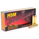 Hsm Bear Load 450 Bushmaster Jacketed Flat Nose 350 Grain 20 Rounds - HSM Ammo