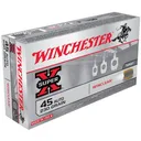 Winchester WinClean 45 Automatic Colt Pistol Brass Enclosed Base 230 Grain 50 Rounds - Winchester