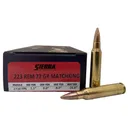 Sie Ammo 223rem 77gr Hp Bt Folds Of Honor 20/10 - Sierra
