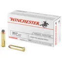 Winchester Best Value Ammo 357 Magnum Jacketed Hollow Point 110 Grain 50 Rounds - Winchester