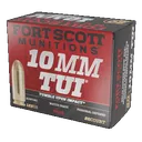 Fort Scott Munitions Pistol Ammo 10mm 125 gr. TUI 20 rd. - Fort Scott Munitions