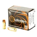 Lehigh Defense LA990XDC Xtreme Defense Home Defense 9mmLuger 90gr Lehigh Defense XD FMT 20 Rounds - Lehigh Defense