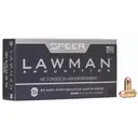 Speer Lawman Pistol Ammo 380 ACP. 95 gr. TMJ 50 rd. - CCI Ammunition