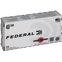 Federal Range Target Practice 40 S&W Full Metal Jacket 180 Grain 50 Rounds - Federal Ammo